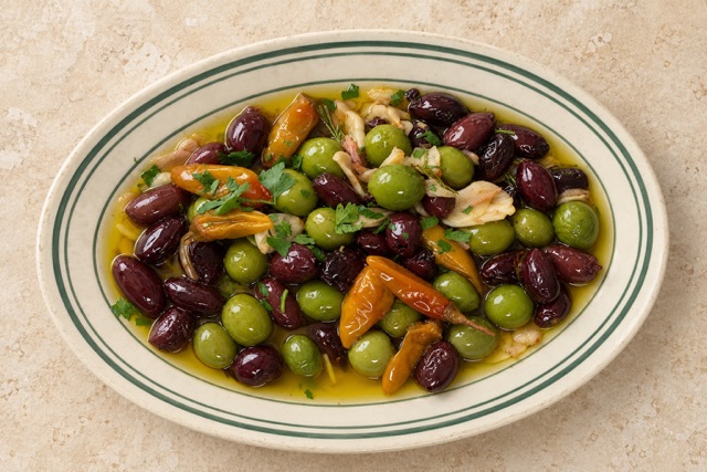 Sautéed Olives